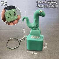 Tralalero Tralala Desktop Ornament Cute Italian Brainrot Keychain Backpack Keyring Bag Haning Pendant Xmas Kid Gift blue