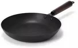 Tina Satake Carbon Steel Pan hiiliteräspaistinpannu, 2,0 mm, 28 cm