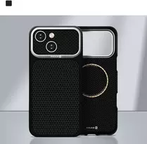 Dėklas Aizmugurējais vāciņš Evelatus Apple iPhone 15 Carbon Premium Edition MagSafe case Juodas