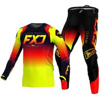motokroso pavarų komplektas vaikams 4 5 6 7 8 9 10 11 12 13 metų Jaunimas vaikas Motociklas berniukas Mergaitė Jersey Pant Kits lenktyninis kostiumas Visureigis Enduro MX MTB XXL-28 red