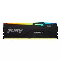 RAM Kingston KF564C32BBEA-32 32GB 6400MT/s DDR5 CL32 DIMM FURY Beast Juodas RGB EXPO Kingston KF564C32BBEA-32 (740617343090)