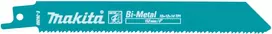 Makita Bi-Metal tiesinio pjūklo pjūkleliai metalui, 152 mm (10+12+14 TPI), 5 vnt E-26288 Ašmenys skirti šioms medžiagoms: plienas, nerūdijantis plienas