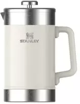 Virdulys Stanley The Stay-Hot French Press 1.4L kavos termosas, blizgios kreminės spalvos