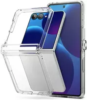 Dėklas RINGKE FUSION FLAP Samsung Galaxy Z FLIP 8 SKAIDRUS