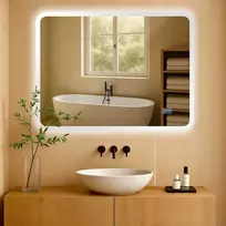 Clp Trading Vonios veidrodis Jericho 60x80 be Bluetooth