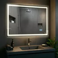 Clp Trading Vonios veidrodis Jaffrey 70x100 su Bluetooth