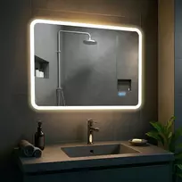Clp Trading Vonios veidrodis Jericho 60x80 su „Bluetooth“