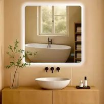 Clp Trading Vonios veidrodis Jericho 80x80 be Bluetooth