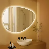 Clp Trading Vonios veidrodis Almafie 65x75 su „Bluetooth“