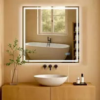 Clp Trading Vonios veidrodis Jaffrey 80x80 be Bluetooth