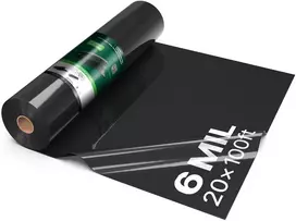 Polietileno plėvelė VEVOR YF20FT100FTB6MIL, 0,15 mm storio