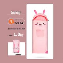 Beishanlang Kids' All-Season Camping & Nap Sleeping Bag Little Rabbit rožinė