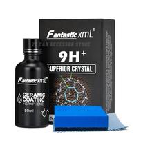 50ML Nano Ceramic Coating Graphene 9H Pro Hydrophobic Paint Protection Car High Temperature Resistance Scratch Resistance kaip parodyta spalva