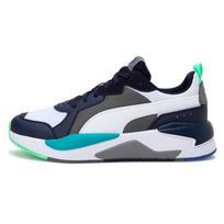 PUMA X Ray Low Top Running Shoes Blue/Green 372602-30 36 black
