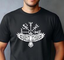 Raven Clan Norse Warrior Valhalla Assassins Creed T-shirt T-shirt Unisex UK XL gray