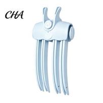 Instant Hair Lift Tool Electric Heated Volume Clip, 2 Heat Settings Volumizing Root Styling Clip for Thin Hair, Fluffy Bangs, USB Rechargeable šviesiai mėlyna spalva