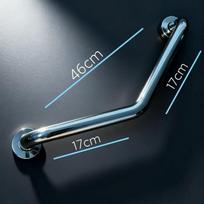 Bathroom Grab Bar  Soap Holder Bathtub Arm Safety Handle Bath Shower Tub Anti Slip Handrail Grip for Elderly gray