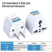 Universal Travel Plug Adapter, EU US UK AU Plug Converter, Multi-Country Power Adaptor for Germany, France, South Africa, India, Russia, Brazil