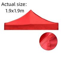 420D Oxford Cloth Gazebo Top Cover Sun Blocking Waterproof Tent Canopy Thick Reinforced Corner Foldable Sunshade Cover blue