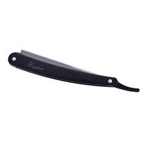 1Pcs Straight Edge Stainless Steel Barber Razor Folding Shaving Men Barber Tools juoda