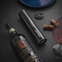 4 in 1 Wine Opener Set Electric Wine Opener Gift Set USB Charging Professional Bottle Opener for Home Restaurant Party black