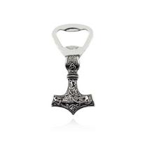 Ancient Norse Viking Men Bracelets Thor Mjolnir Hammer Paracord Amulet Runes Beads Hand Made Rope Wrap Scandinavian Bangles Gift black