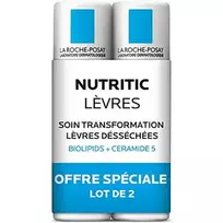 La Roche-Posay Nutritic Lèvres Deo – Lūpų balzamų rinkinys, 4,7 ml