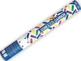 „Party Deco“ konfeti šaudanti tūba, spalvotos juostelės, 40 cm, universali