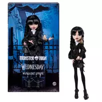 MONSTER HIGH X WEDNESDAY kolekcinė lėlė Trečiadienė (JNJ91)