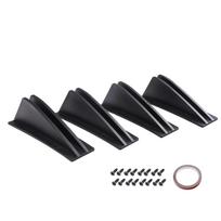 Universalus modifikuotas automobilio galinio buferio difuzorius spoileris ABS galinio buferio lūpos difuzorius apsauga nuo susidūrimų BMW Ford Mercedes matinė juoda spalva