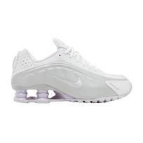 Nike Shox R4 White Metallic Platinum Barely Grape (Women's) 38 white