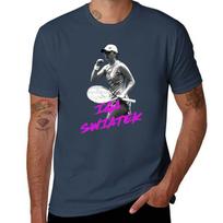 Iga Swiatek Tshirt Sports Basic Short Sleeve Tshirt S black