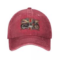 BSA British Finest Motorcycle Cap Cowboy Hat Winter items hat man for the sun mens hat luxury Womens pink