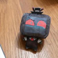 10Cm Hazbin Vox Plush Doll Pendant Mini Printed El Vox Stuffed Toys Fans Collect Holiday Birthday Gifts Peripherals Toys 10cm gray