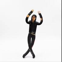 Anime Michael Jackson Cosplay Rekvizitas Lėlė Pliušinė Kimšta Figūrėlė Lėlės Kambario Dekoracija Abstrakčios Sąnarių Judrumo Rekvizitai Dovana One Size