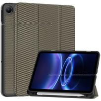 Xiaomi Redmi Pad 2 9.7-Inch Tablet Kevlar TPU Case 9.7 inch tamsiai ruda spalva