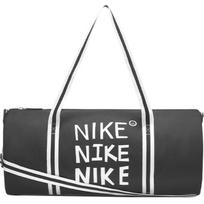 Nike Heritage Polyester Portable One Shoulder Crossbody Gym Bag Tubas Men's Black Casual DQ5735-010 juoda