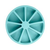 Silicone Triangle Cake Mold 9 Cavity Scone Pan for DIY Baking Easy Release Nonstick Cornbread Pan Food-Grade Bread Mold for Brownies Muffin Cupcake mėlyna