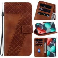 Protective Wallet Case for Nokia XR21, XR20, X30, 6.2, 7.2, 4.2, 3.4, 5.4 - Versatile Holder X10-X20 tamsiai ruda spalva