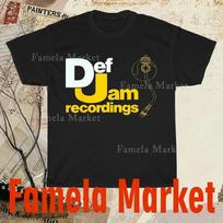 Def Jam Recording Logo TEE T-Shirt Funny American Size S to 5XL T-Shirt 4XL white