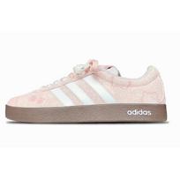 Adidas VL COURT 2.0 Abrasion Resistant Balance Low top German Army Trainers Unisex Cherry Blossom Pink JR2560(TEAM866- ) 39⅓ white