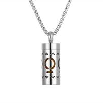 Silver Color Perfume Oils Necklace Essential Oil Diffuser Necklace  Jewelry Accessories 3 gray