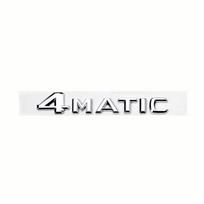 3D ABS raidės E220d GLC220d C220d C250d GLE350d 4Matic emblema Mercedes Benz W205 automobilio bagažinės logotipo lipdukas AC2 gray