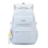 ZIRANYU New Fashion Contrasting Color Primary School Schoolbags Large Capacity Junior High School Student Backpack Light Wear-resistant Girls Book Bag juoda