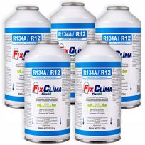 R134A Car Air Conditioning Refill Gas, Refrigerant, FIXCLIMA 5 Pack