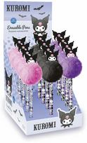 Rašiklis su rašalo trynikliu CoolPack Kuromi, (spalva/dizainas parenkami atsitiktine tvarka), 0.5 mm
