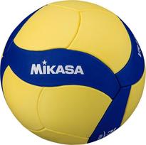 Tinklinio kamuolys Mikasa Kids VS123W, 5 dydis, mėlyna sp./geltona sp.
