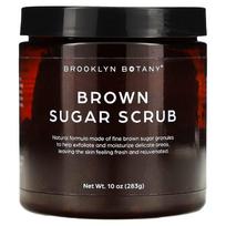Brooklyn Botany, Brown Sugar Scrub, All Skin Types, 10 oz (283 g) black