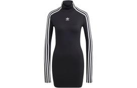 adidas originals Adilenium Glaudaus Kirpimo Suknelė Juoda IV9333 2XS gray