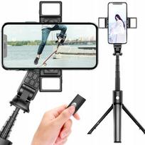 Selfie Stick Trikojis Stovas Bluetooth Valdiklis LED